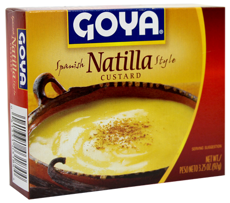 Goya Natilla Spanish style. 3.25 oz